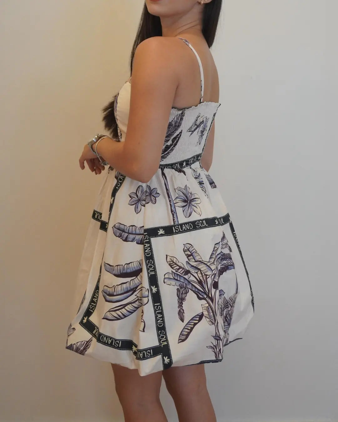 Vestido globo Hortensia