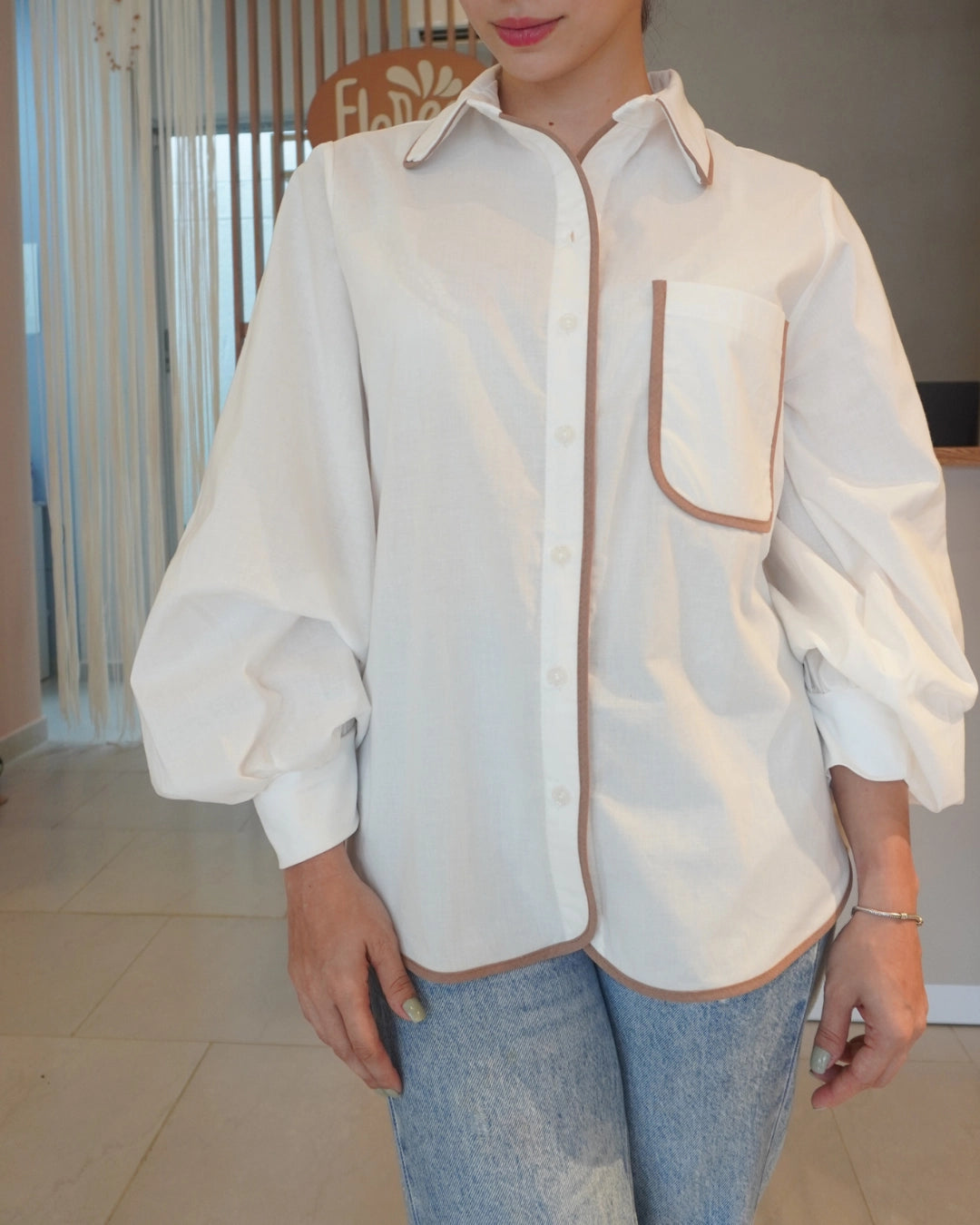 Camisa Verona - Café