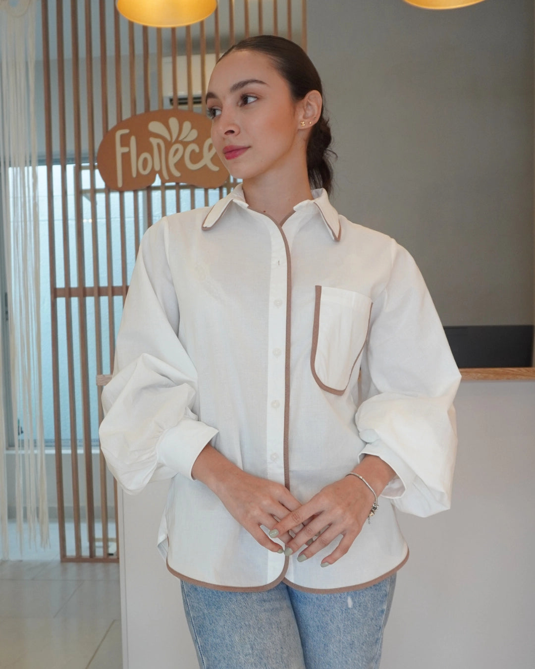 Camisa Verona - Café