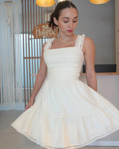 Vestido Arleth - Marfil