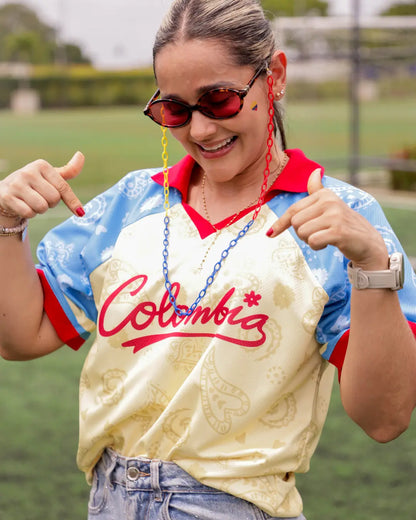 CAMISETA CORAZÓN TRICOLOR
