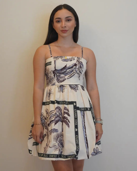 Vestido globo Hortensia