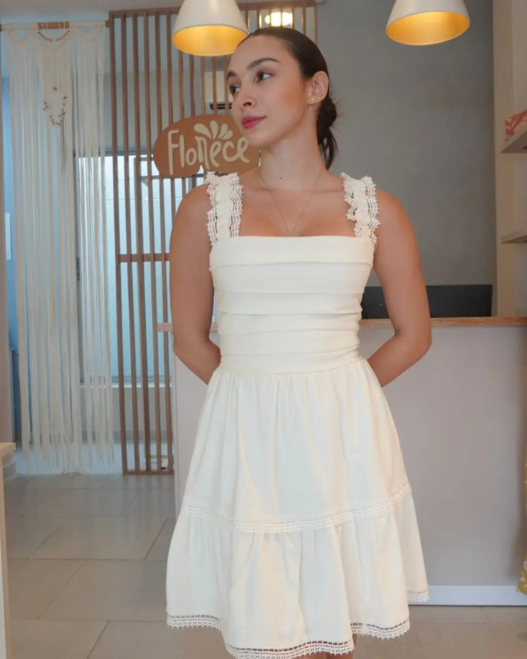 Vestido Arleth - Marfil