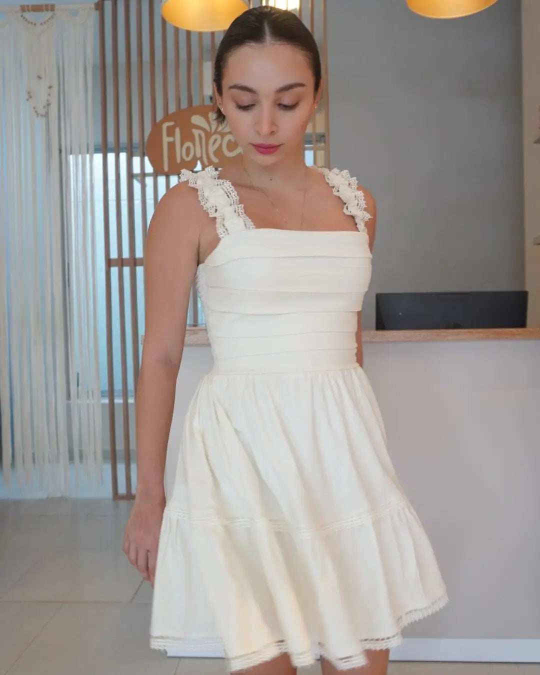 Vestido Arleth - Marfil