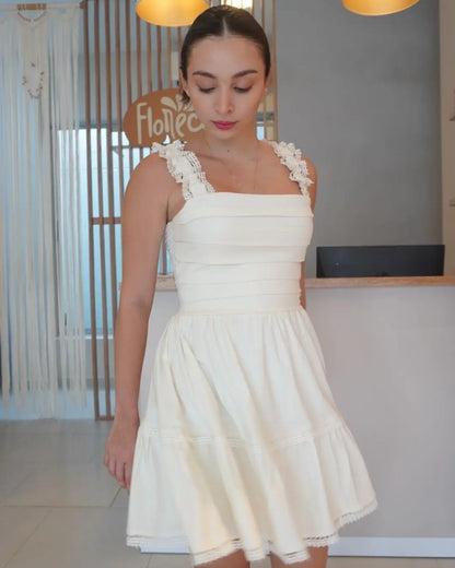 Vestido Arleth - Marfil