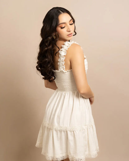 Vestido Arleth - Marfil